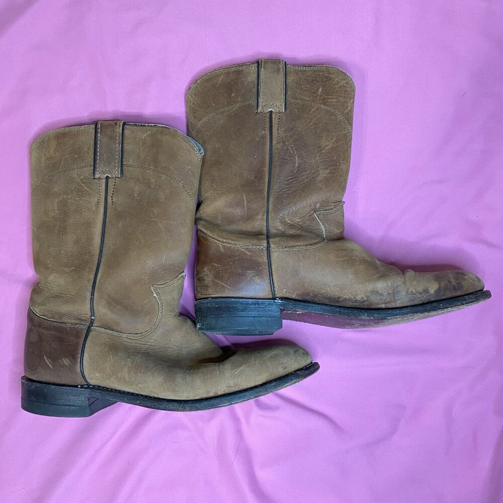 Brown boots